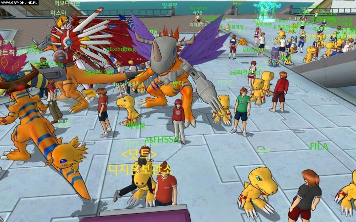 Digimon Masters Aeria Games