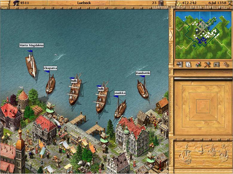 Patrician III: Rise of the Hanse PC Gry Screen 2/17, Ascaron Software