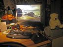 Moje biurko komputerowe - Paudyn