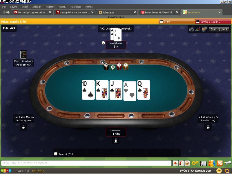 Gry Online Texas Holdem