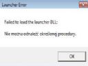 Failed to load the launcher DLL - Adrian 108