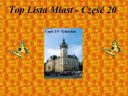 TOP LISTA MIAST - Cz 20 - Tester28