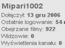 Ile obejrzelicie filmw na youtube?  - Mipari