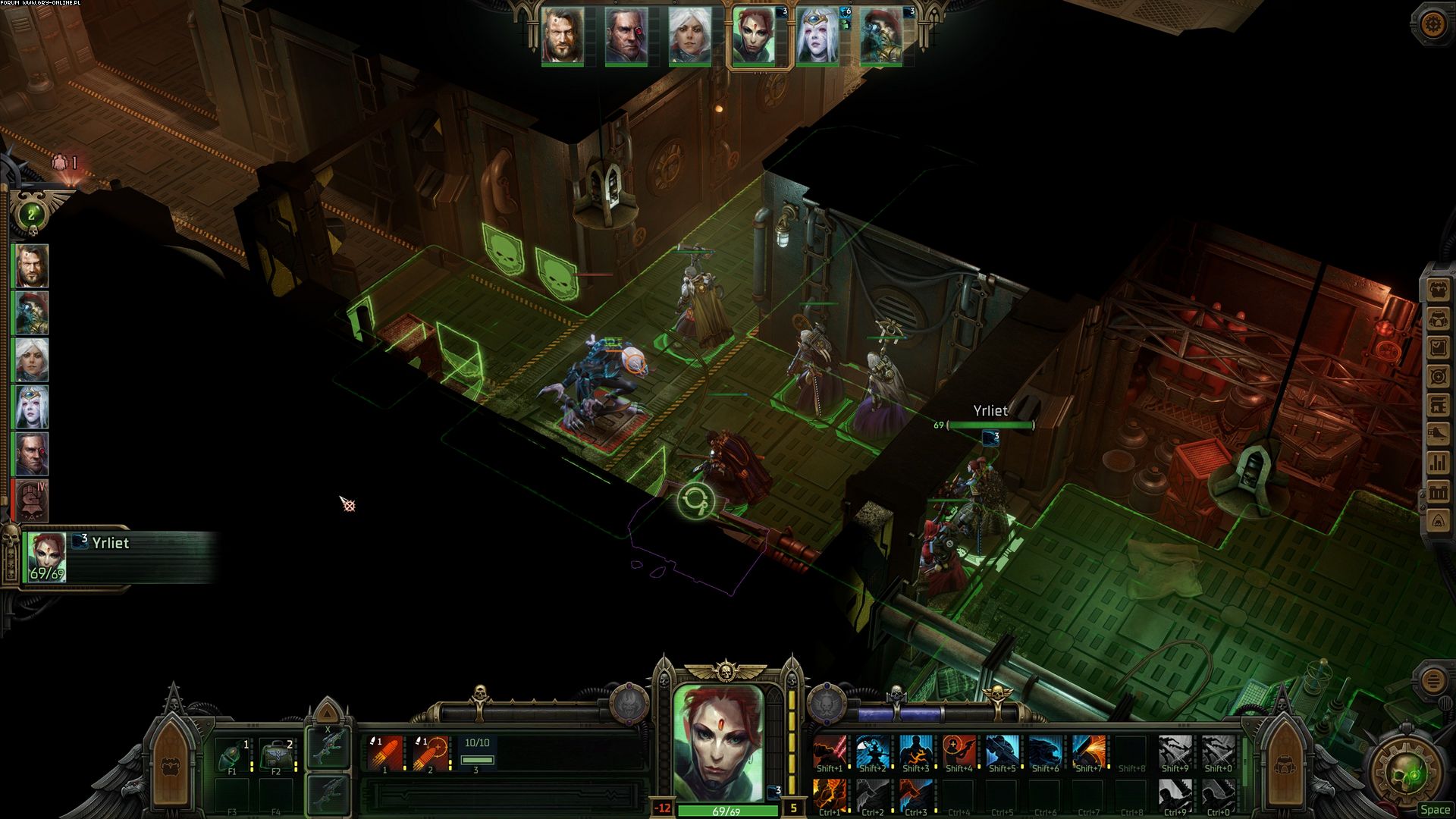 Скриншот игрового процесса Warhammer 40000 Rogue Trader