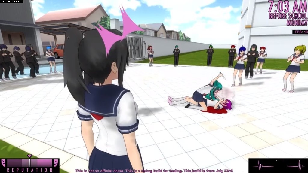 yandere simulator play the game online