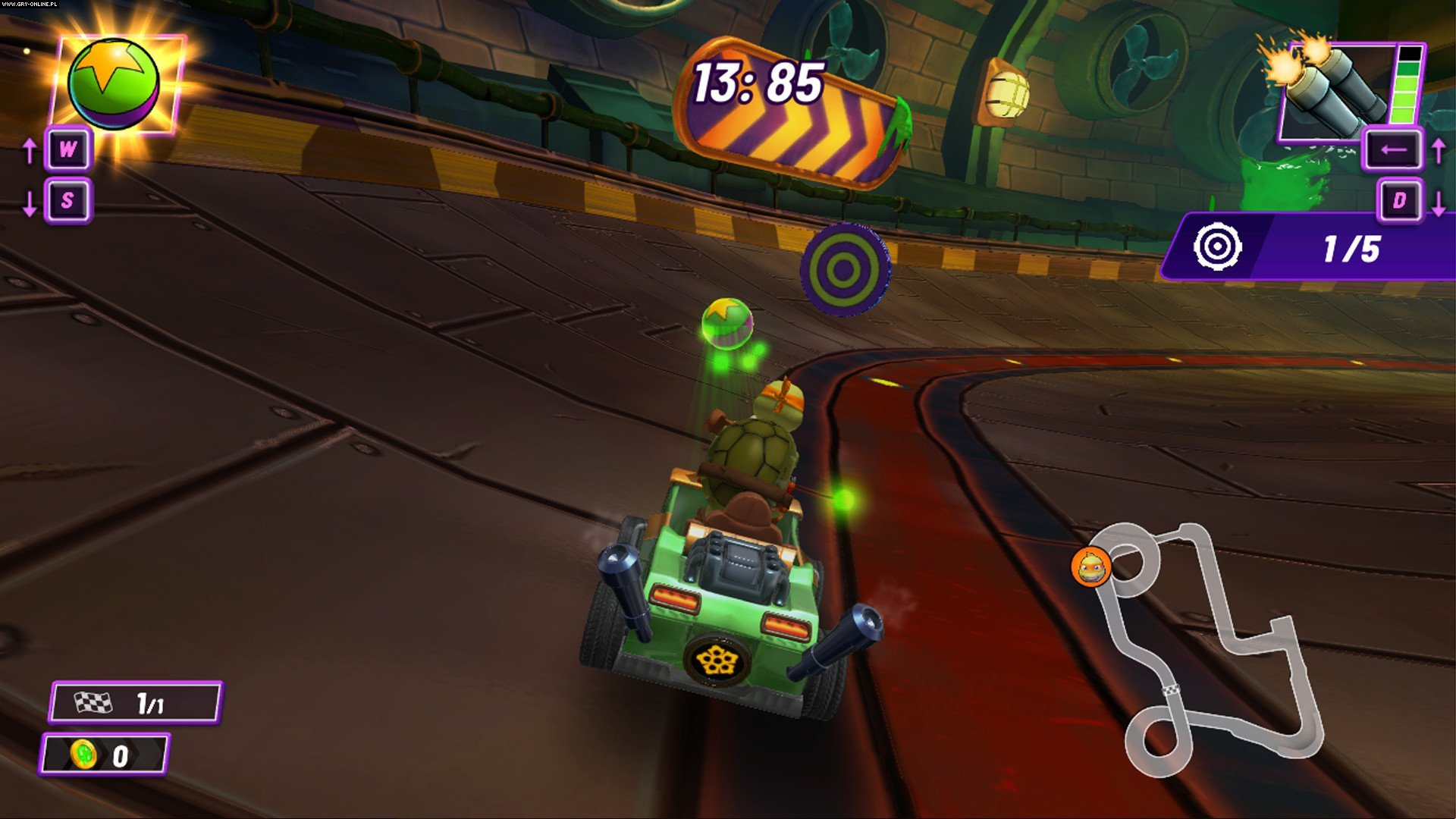 Nickelodeon Card Racers 2: Grand Prix-gameplay,