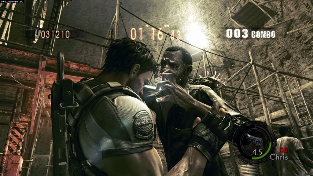 Resident Evil 5 gameplay ps3
